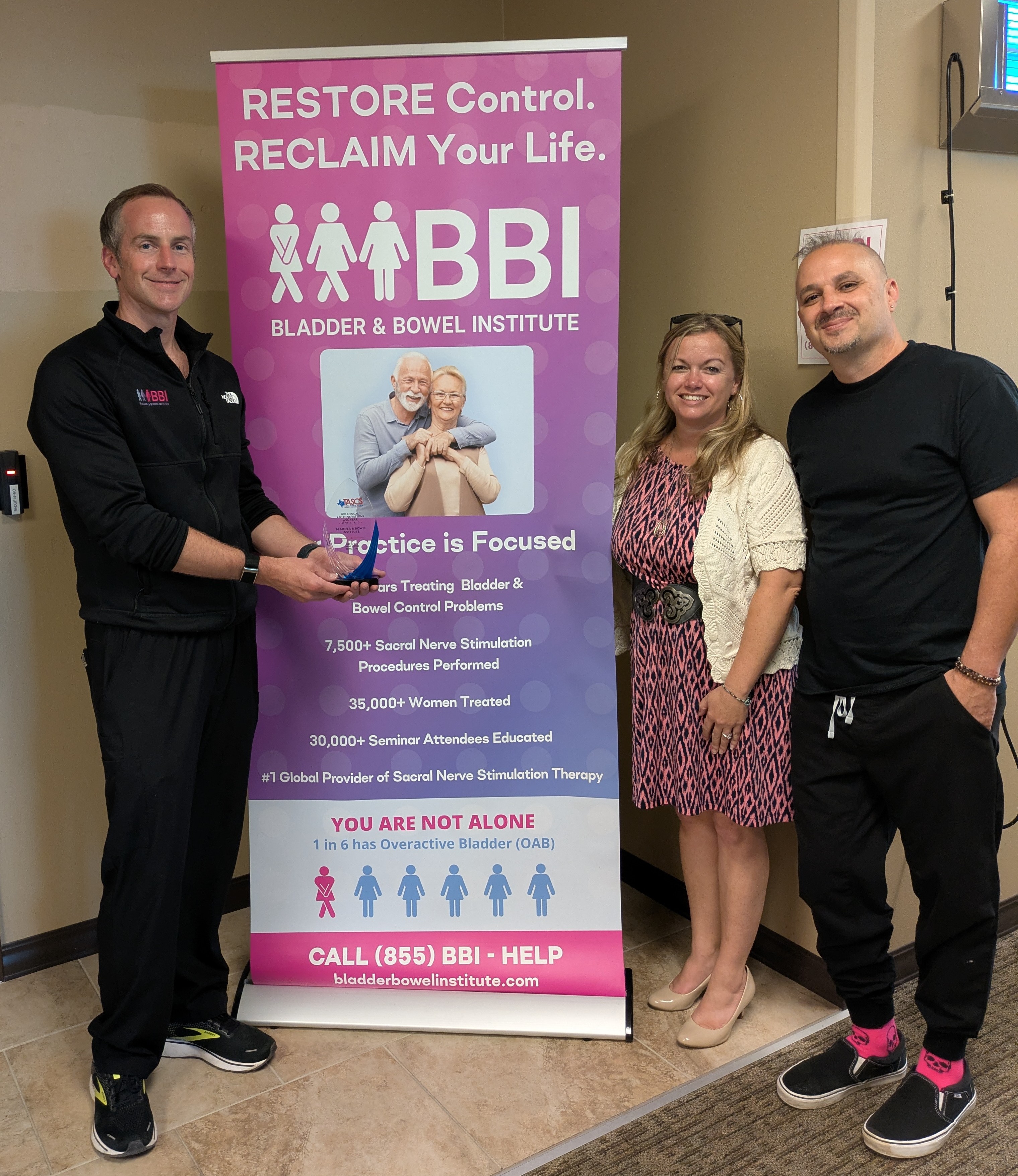 Texas Ambulatory Surgery Center Society tours Bladder & Bowel Institute